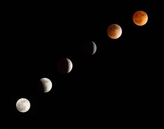Lunar Eclipse Composite